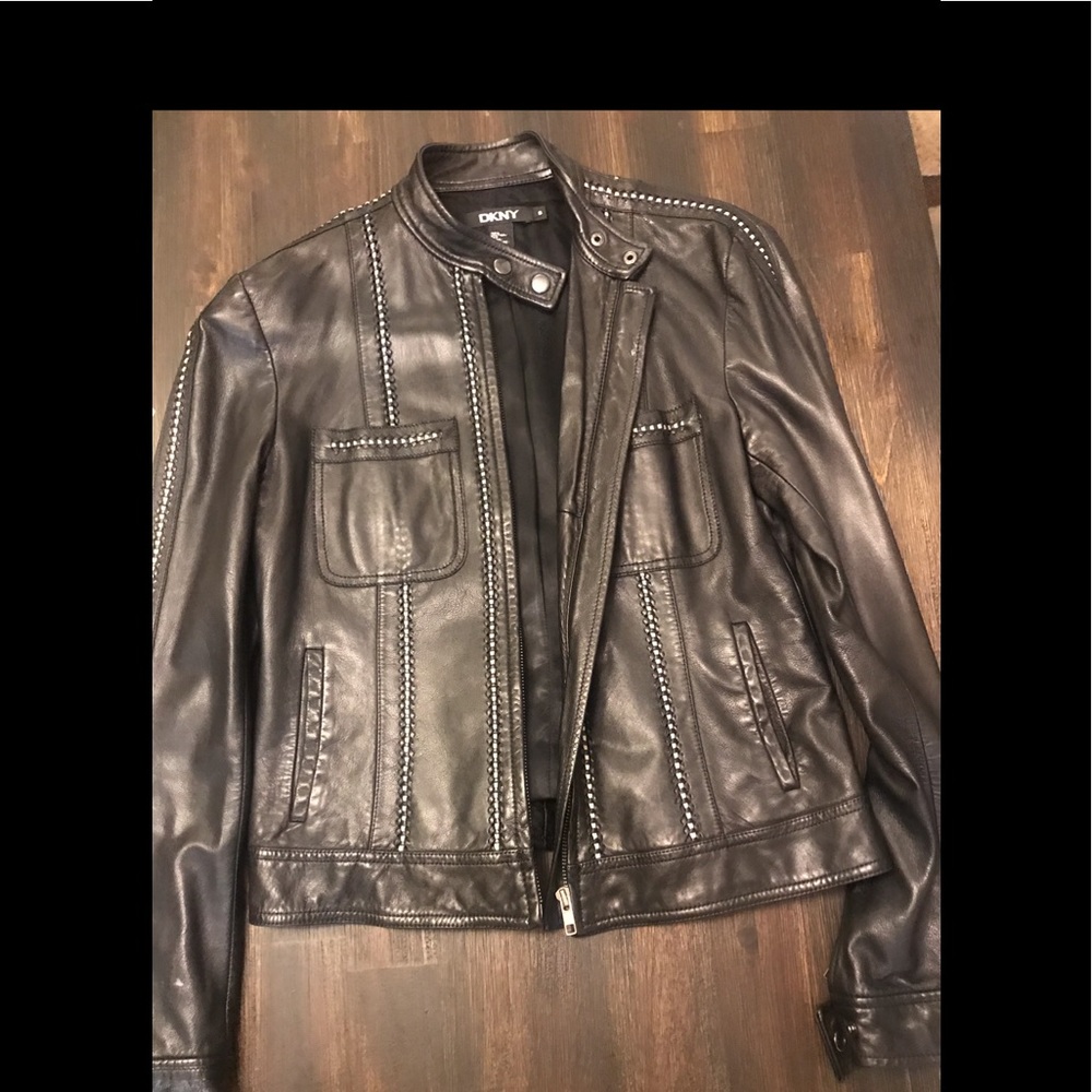 DKNY Leather Jacket